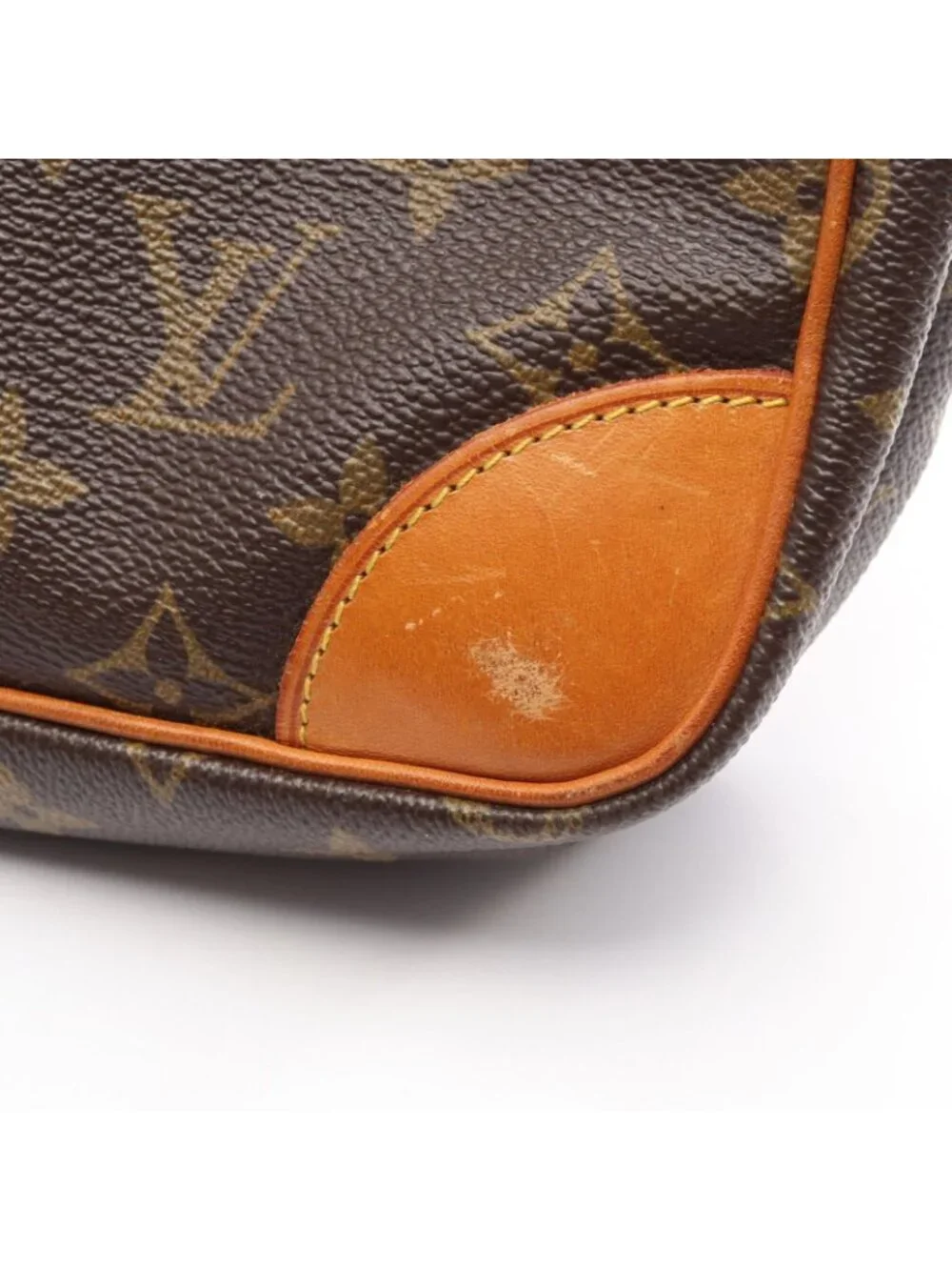 Louis Vuitton Clutch Compiegne 28 Monogram Canvas Leather